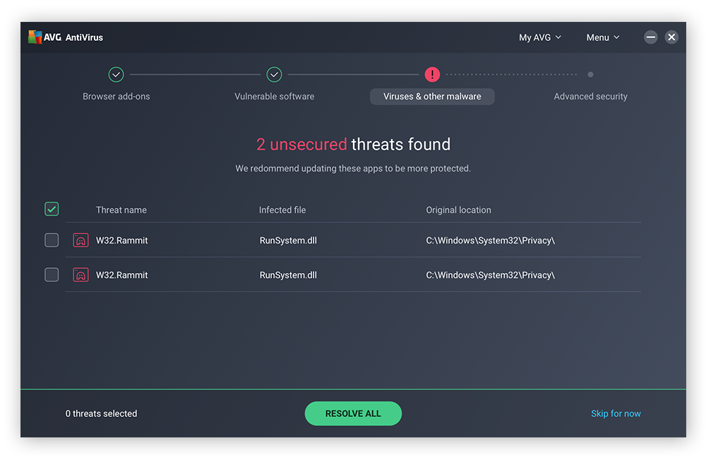 Antivirus adware shop
